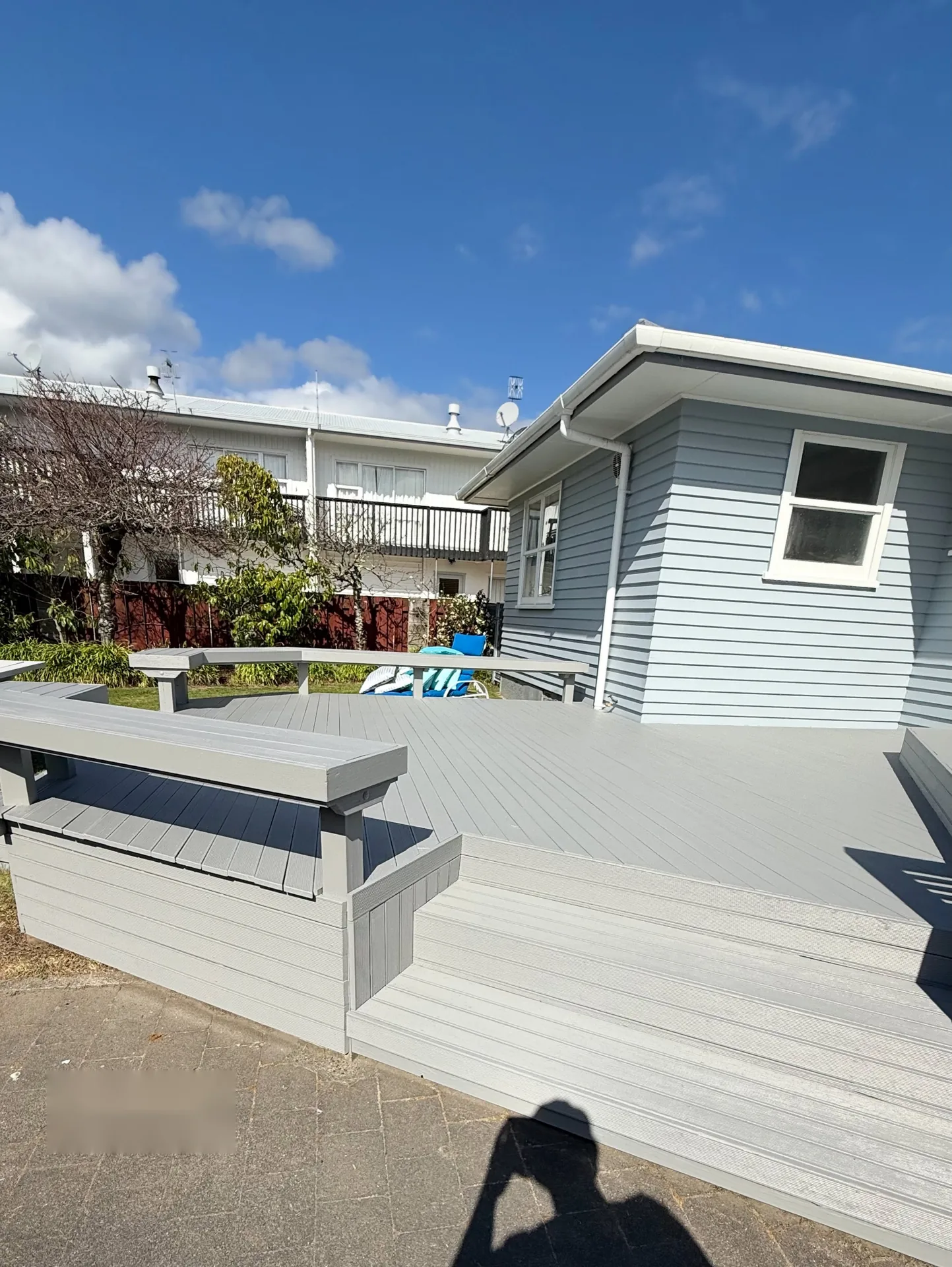 Deck repaint - after