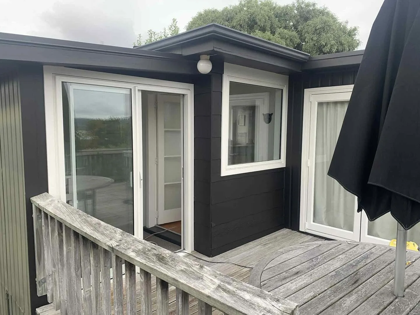 Exterior and deck repaint