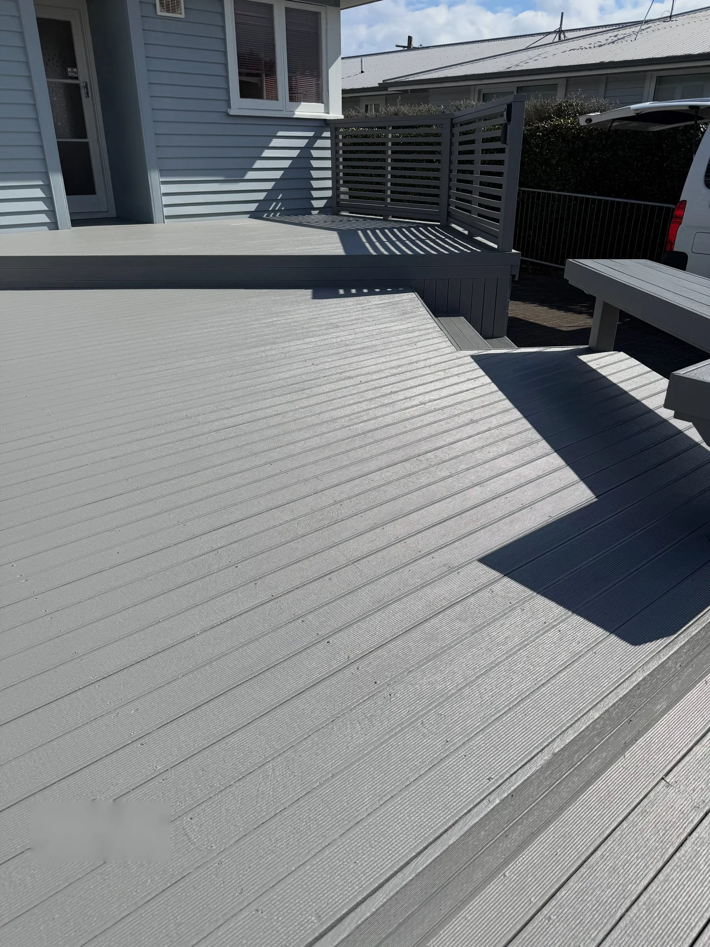 Deck repaint - after