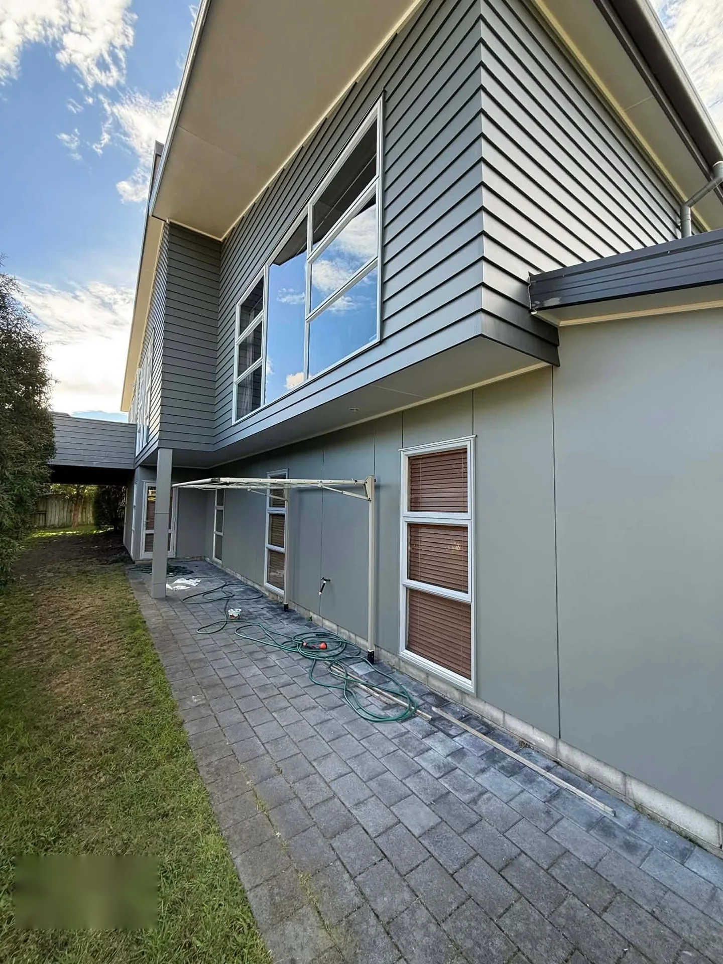 Exterior repaint - after
